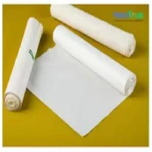 Bolsas de transporte de almidón de maíz ecológicas Bolsas de compras de camisetas compostables biodegradables con logotipo para embalaje de supermercado - Product Image 1