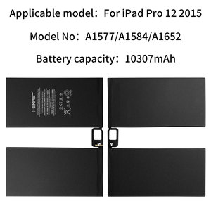 Batteria ricaricabile di ricambio Pro12.9 1st 10307mAh <span class=keywords><strong>Tablet</strong></span> per <span class=keywords><strong>Apple</strong></span> IPad Pro 12.9 A1584 A1652 A1577 batteria portatile - Product Image 5