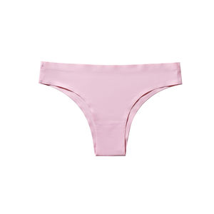 Sous-vêtements de bikini sans couture pour femmes soie yoga demi-dos culottes tongs dames Offre Spéciale personnalisé - Product Image 4