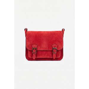 Borsa a tracolla da donna in camoscio italiano - Art. 25391" - Product Image 2