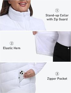 Factory Direct Sale Best Selling Men's Winter Casual Zipper Puffer Vest High Quality Breathable Customized 100% Polyester - Product Image 1