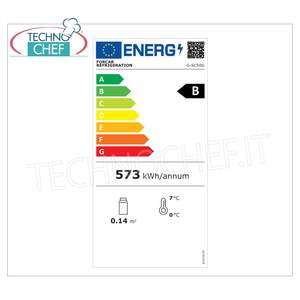 Refrigerador Eléctrico Forcar de Una Puerta para Bebidas, con Capacidad para 68 Botellas, Rango de Temperatura +2/+8°C, Clase Energética B, para Hoteles - Modelo - Product Image 2
