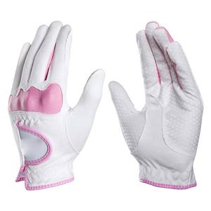 Gants de golf Cabretta et PU en cuir véritable pour hommes, accessoire de sport en peau de mouton pure pour main gauche et droite - Product Image 1