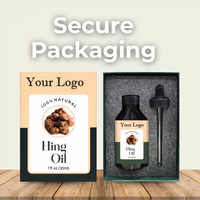 Emballage personnalisable, Huile essentielle de résine de Ferula Asafoetida pure, distillée à la vapeur, OEM/ODM, Vente en gros, Huile de Hing, Meilleur prix, Corps