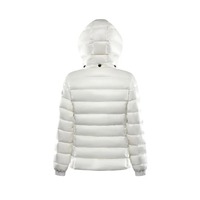 Veste matelassée décontractée pour femme, couleur personnalisée, imperméable, coupe-vent, respirante, écologique, avec broderie, motif rayures et losanges