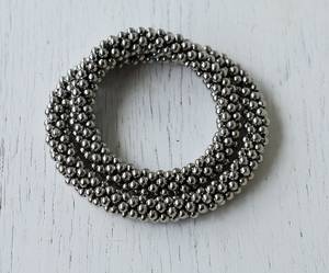 Gargantilla de cristal con cuentas de sodalita de 8mm hecha a mano, collar de piedra de sodalita Natural, joyería artesanal - Product Image 5