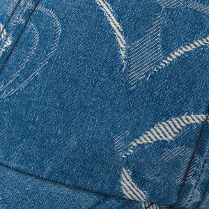 2025 bleu blanc couleur bonne qualité à prix raisonnable fabriqué au Pakistan adulte décontracté fête porter Denim casquette de Baseball PAR WAKIN WEAR - Product Image 4