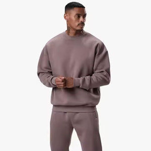 Sudadera de Forro Polar Sólida Personalizada al por Mayor con Media Cremallera, Estilo Urbano Casual, Cuello Redondo, para Invierno, con Logotipo Bordado, Ajuste Cómodo - Product Image 1