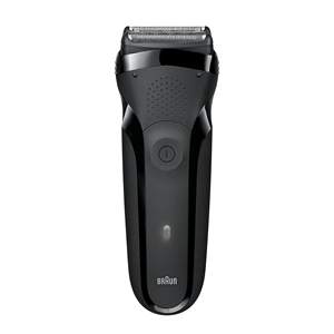 Rasoir électrique rechargeable noir pour hommes, mini rasoir USB à double lame pour le visage, lavable et avec prise à 2 broches - Product Image 6