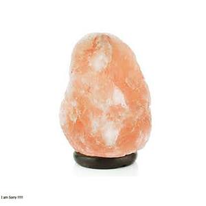 Lámpara de sal de Material orgánico tallado a mano, Bola de noche de cristal, lámpara de sal del himalaya, 3-4 kg - Product Image 6