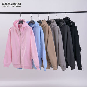 Sweats à capuche en coton 400 GSM Sweatshirts lourds Prix d'usine Sweatshirts doux et chauds pour hommes et femmes Vente en gros - Product Image 1