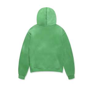 High Quality Heavyweight Organic Cotton Fleece Embosses Vintage Baggy Oversize <b>Sun</b> Faded Acid Wash Hoodie for men total - Product Image 2