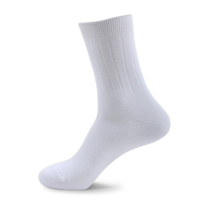 Chaussettes en bambou et viscose de bambou unisexes, écologiques, antibactériennes, de couleur unie, pour les diabétiques, personnalisées, pour le travail - Product Image 5