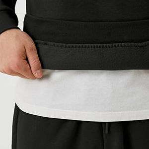 ชุดเสื้อนอกสวมหัวมีฮู้ดผ้าฟลีซสำหรับผู้ชายชุดวิ่งออกกำลังกาย2ชิ้นแบบปรับแต่งได้สำหรับฤดูหนาว - Product Image 6