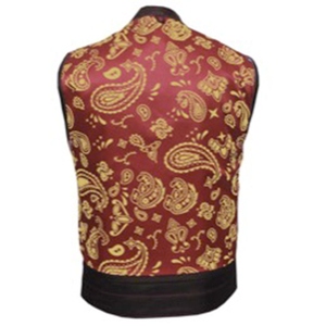Gilet en cuir sans manches tendance de grande taille pour hommes Gilet en cuir de moto pour hommes Gilet en cuir de vachette - Product Image 6