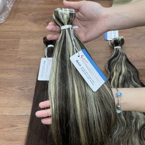 Extensiones de Cabello Humano de Alta Calidad con Trama de Máquina Color Piano, Listas para Enviar - Product Image 4