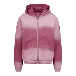 Conjunto de Sudadera con Capucha para Hombre, Color Degradado, Felpa de Algodón, Ropa Casual de Otoño - Product Image 5