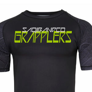 MMA Rushguard Rash Guard Entièrement Sublimation BJJ Arts Martiaux Porter Personnalisé pour l'entraînement et la compétition - Product Image 6