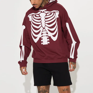 Unisex Custom Logo Sweatshirts Women Men's 100% <b>Polyester</b> Hoodies with Embossed 3D Printing Men's <b>Hoodie</b> with Embroidered Logo - Product Image 6