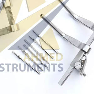 Meilleur matériel Caspar distracteur cervical droite et gauche avec jeu de vis Instrument neurochirurgical par SUAVE INSTRUMENTS SURGICAUX - Product Image 6