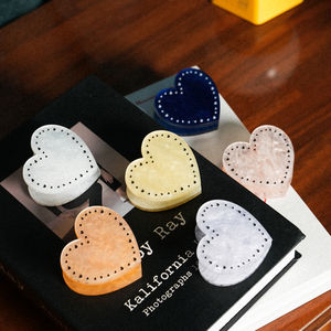 Clip de Papel Acrílico Perlado Brillante Personalizado con Logotipo, Reutilizable, de Plástico, para Oficina, Papelería Promocional al por Mayor - Product Image 2