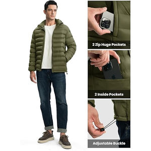 2025 Warm Waterproof Lightweight Insulated Winter Outerwear Fashion Streetwear <b>Jackets</b> Supplier - Product Image 3