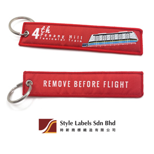 Sáng Tạo Tùy Chỉnh Logo Thêu Keychain Cao Cấp Doanh Nghiệp Các Mặt Hàng Khuyến Mại Chi Phí Hiệu Quả Cá Nhân Nhãn Hàng May Mặc Quà Tặng - Product Image 2