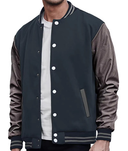 Veste d'hiver décontractée en cuir de laine de haute qualité pour hommes, confortable, à capuche, col montant, meilleur style de rue - Product Image 4
