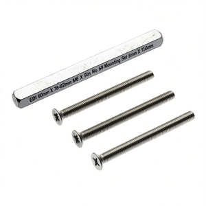 หมุดเหลี่ยม EDI 60 มม. X 78-82 มม. M6 X 90 หมายเลข ชุดติดตั้ง 60 ชิ้น 8 มม. X 150 มม. - Product Image 3