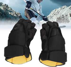 Paire de gants de hockey sur glace de conception personnalisée Gants de hockey sur gazon respirants rembourrés supplémentaires adaptés à toutes les saisons - Product Image 4