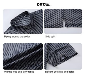 Vêtements de travail de sécurité Reflect Polo Shirt Blouson d'aviateur d'été haute visibilité avec col montant Chemises polo grande taille pour hommes - Product Image 4