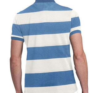 เสื้อโปโลของผู้ชายเสื้อโปโลผ้าคอตตอนพิมพ์ลายปักโลโก้กำหนดเองแห้งเร็วเสื้อยืดกอล์ฟแบบกำหนดเอง - Product Image 2