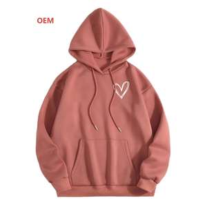 Basics algodón mezclado colores personalizados hombres invierno Sudadera con capucha pulóver polar sudadera suave Streetwear Casual 100% algodón - Product Image 1