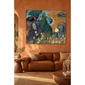 Impression sur toile Fida Van Gogh Souvenir du jardin d'Etten - Product Image 1