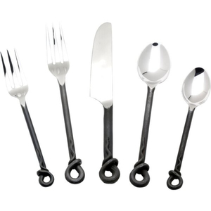 Recién llegado, venta de fábrica, venta al por mayor, los cubiertos más baratos, juego de cubiertos modernos de acero inoxidable para uso en hoteles, restaurantes y resorts - Product Image 3