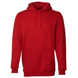 Sudadera con Capucha Roja Unisex, Sudadera con Capucha Lisa de Felpa de Algodón Premium, Ropa de Invierno, Estilo Urbano Informal, Corte Regular, Venta al por Mayor - Product Image 1