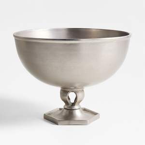 Cuenco único de aluminio para servir con tallas artísticas diseñadas para cocinas tradicionales, interiores y reuniones de granja - Product Image 4