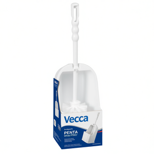 Porte-brosse de toilette autoportant Veca Penta White PP002 - Product Image 2