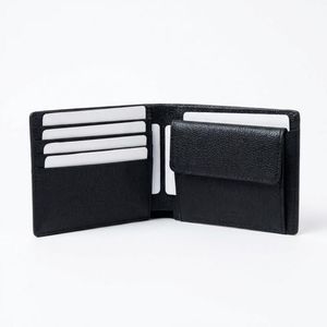 Genuine Leather Long <b>Wallet</b>-Handmade <b>Card</b> <b>Holder</b> with Logo Pattern Cute Style <b>for</b> Cash - Product Image 3