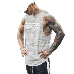 Men's Sleeveless Summer Sport <b>Vest</b> Camouflage Quick Dry Gym Fitness Bodybuilding <b>Muscle</b> Tank Tops Breathable Summer Plus Size - Product Image 5