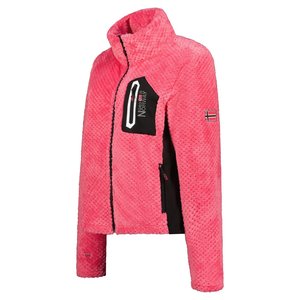 Chaqueta de Forro Polar con Cremallera para Mujer, Duradera, de Corte Holgado, Cómoda, para Clima Frío, Transpirable, a la Moda, para Viajes - Product Image 2