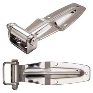 304 स्टेनलेस स्टील समायोज्य भारी शुल्क रियर डोर हिंग 180 डिग्री नरम बंद करने वाले बाहरी ट्रक कंटेनर रेफ्रिजरेटर वैन - Product Image 2