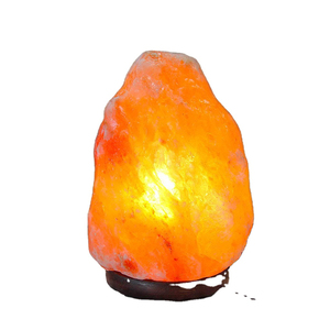 Lampe au sel de l'Himalaya Rose Lampe au sel OEM Naturel Taille Moyenne Sculpté à la Main Lampe au sel de roche en cristal Veilleuse pour Table de chambre - Product Image 2