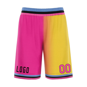 Nouveau design de shorts de basket-ball uniformes de sport d'été 100% shorts de basket-ball en polyester shorts de Laker personnalisés pour hommes - Product Image 1