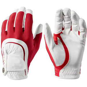 Gants de golf professionnels pour femmes Design uni en cuir véritable Cabretta confortable de haute qualité pour une utilisation sportive en vente - Product Image 1
