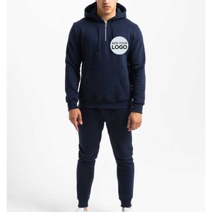 Conjuntos de chándal para hombre, sudadera de manga larga con cremallera completa, sudaderas con capucha y pantalones activos, conjuntos de 2 piezas, chándal - Product Image 3
