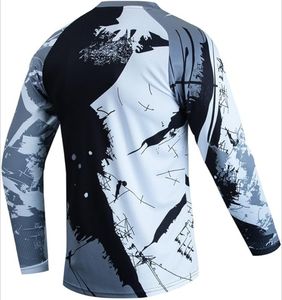 Maillot de motocross personnalisé de haute qualité vêtements de sport de course à manches longues vêtements en polyester léger respirant à séchage rapide pour hommes - Product Image 4