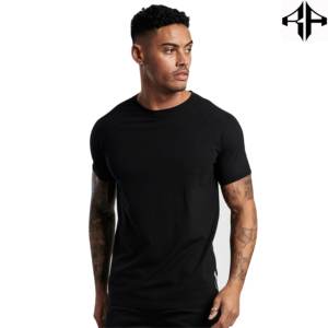 100% algodón deporte en blanco todos los colores Regular Fit Streetwear camisetas hombres venta al por mayor stock lote fabricantes camiseta personalizada - Product Image 4