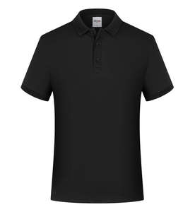 Nouveau T-shirt d'affaires d'été personnalisé Polo à manches courtes pour hommes T-shirt de loisirs à revers de couleur unie pour hommes - Product Image 5