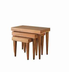 Table à manger pliable portable en bois artisanal pakistanais, meubles sculptés à la main pour jardin et terrasse - Product Image 2